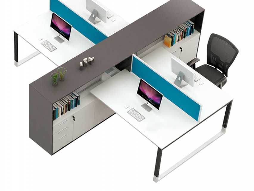 Executive Workstation Desk (W.D-001) - Efficient Office Solution for Teams